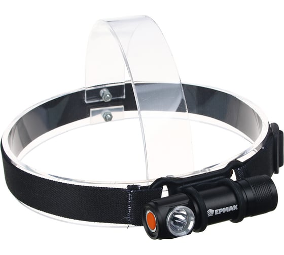 Фонарь ЕРМАК  1 LED, 1200мАч, 4 режима, пластик, металл 221-014
