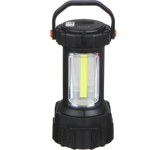 Фонарь ЕРМАК прожектор, 1 LED + 1 COB, 3Вт + 3Вт, аккумулятор 2400мАч, USB, 17х13см, пластик 223-005