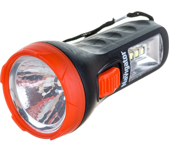 Фонарь Navigator NPT-CP24-1AA Пласт. 1LED 0,5Вт+4LED 1Вт 80339