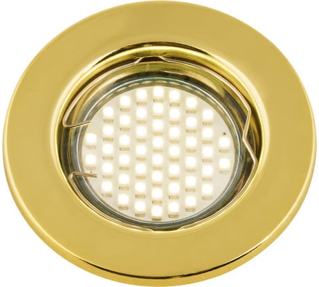 Встраиваемый декоративный светильник Fametto GU5.3 GOLD DLS-A104 UL-00000904