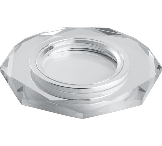 Встраиваемый потолочный светильник FERON с белой LED подсветкой CD8120 MR16 G5.3 белый 41909