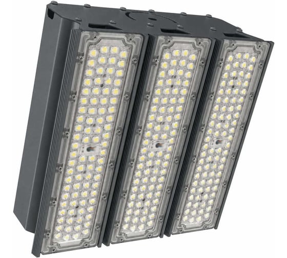 Светодиодный светильник Diora Kengo3 Prom 350/55000 Г90 3K CL лира Антрацит DKP350G90-3K-CL-L RAL 7016