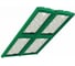 Светодиодный светильник Diora Unit2 Glass PRO 310/48000 Д прозрачный 3K консоль Зеленый насыщенный DUGPRO310D-PZ-3K-C RAL 6029 1