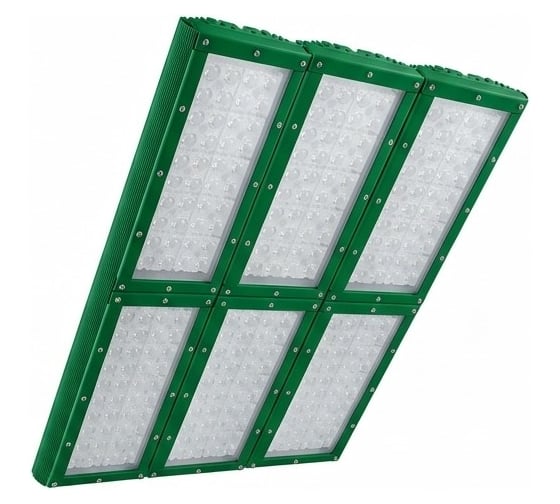 Светодиодный светильник Diora Unit3 Glass PRO 540/84000 К30 3K лира Зеленый насыщенный DUGPRO540K30-3K-L RAL 6029