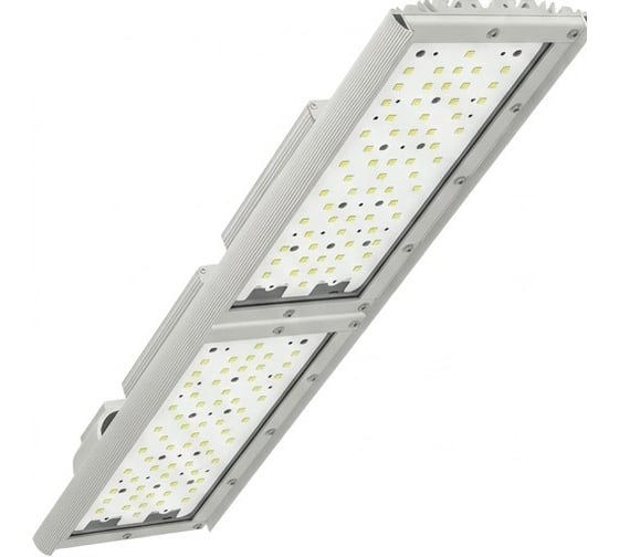 Светодиодный светильник Diora Unit Glass PRO 200/31000 Д прозрачный 3K консоль Светло-серый DUGPRO200D-PZ-3K-C RAL 7035