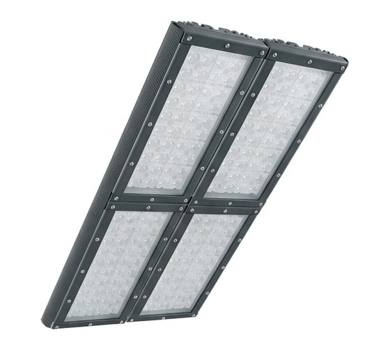 Светодиодный светильник Diora Unit2 Glass PRO 350/56000 Д прозрачный 3K лира Антрацит DUGPRO350D-PZ-3K-L RAL 7016