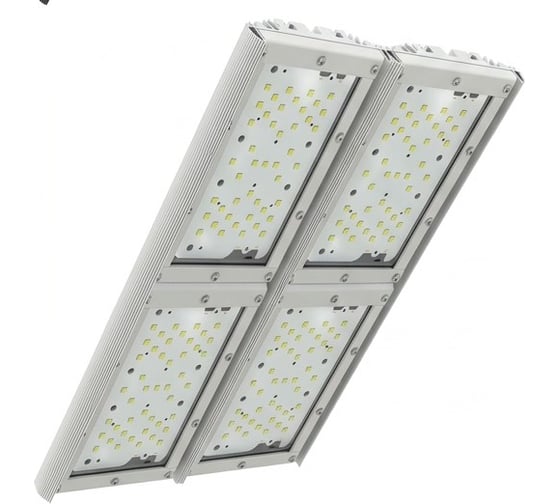 Светодиодный светильник Diora Unit2 Glass PRO 270/42000 Д прозрачный 3K лира Светло-серый DUGPRO270D-PZ-3K-L RAL 7035