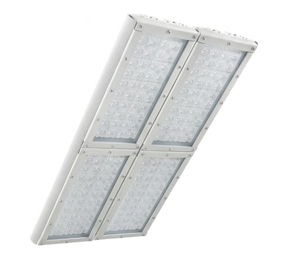 Светодиодный светильник Diora Unit2 Glass PRO 400/62000 Д прозрачный 5K консоль Светло-серый DUGPRO400D-PZ-5K-C RAL 7035
