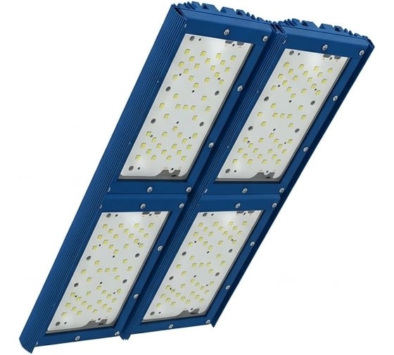 Светодиодный светильник Diora Unit2 Glass PRO 270/42000 Д прозрачный 5K консоль Синий DUGPRO270D-PZ-5K-C RAL 5005