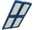 Светодиодный светильник Diora Unit2 Glass PRO 270/42000 Д прозрачный 5K консоль Синий DUGPRO270D-PZ-5K-C RAL 5005 1