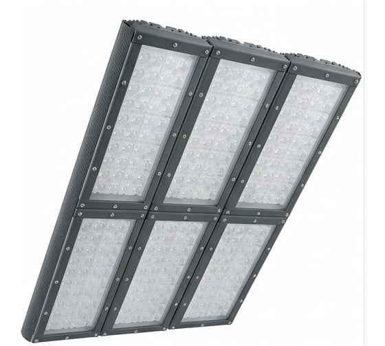 Светодиодный светильник Diora Unit3 Glass PRO 465/72000 Д прозрачный 4K лира Антрацит DUGPRO465D-PZ-4K-L RAL 7016