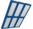 Светодиодный светильник Diora Unit3 Glass PRO 540/84000 OV 5K лира Синий DUGPRO540OV-5K-L RAL 5005 1