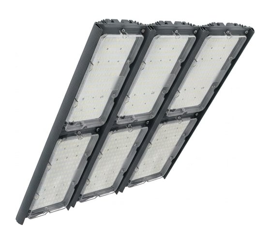Светодиодный светильник Diora Unit3 TR PRO 390/60000 К60 3K лира Антрацит DUTRPRO390K60-3K-L RAL 7016