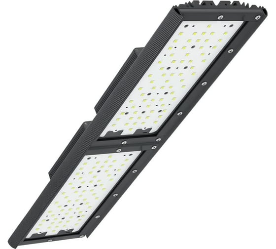 Светодиодный светильник Diora Unit Glass PRO 155/24000 Д прозрачный 3K консоль Антрацит DUGPRO155D-PZ-3K-C RAL 7016