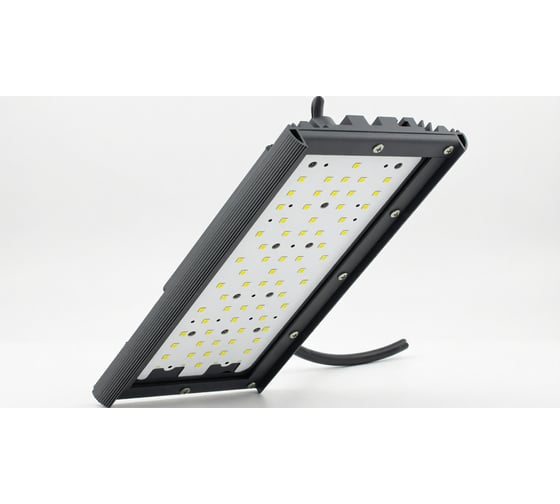 Светодиодный светильник Diora Unit Glass PRO 100/15500 Д прозрачный 3K лира Антрацит DUGPRO100D-PZ-3K-L RAL 7016