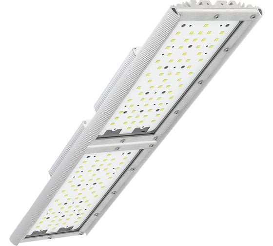 Светодиодный светильник Diora Unit Glass PRO 155/24000 Д прозрачный 3K консоль Светло-серый DUGPRO155D-PZ-3K-C RAL 7035