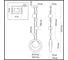 Подвес ODEON LIGHT G9 6W SATURN 5443/1 2