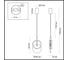 Подвес ODEON LIGHT LED 17W MERCURY5422/17L 2