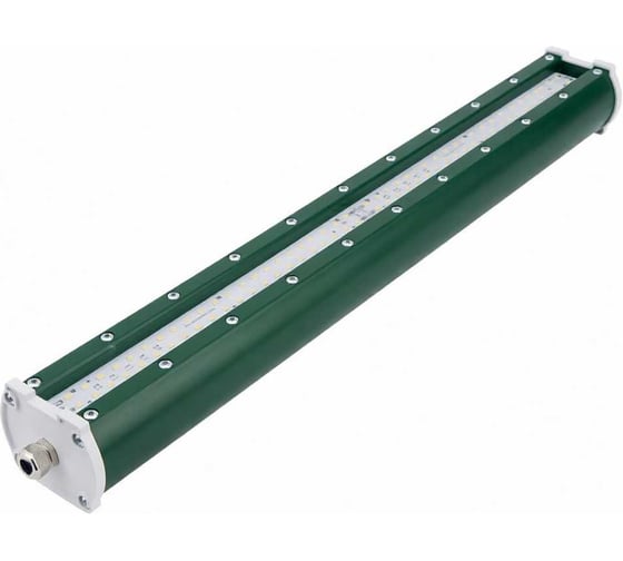 Светодиодный светильник Diora Piton 40/5400 Д прозрачный 4K 90Ra Зеленый насыщенный DP40D-PZ-4K-Ra90 RAL 6029