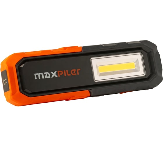 Фонарь универсальный аккумуляторный MAXPILER (420/120/55 Лм, LED SMD+COB, подставка, 3 реж, 3-13ч), MWL-06