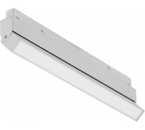Трековый магнитный светодиодный светильник iLEDEX VISION48/22 4822-004-L300-12W-110DG-4000K-WH