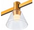 Магнитный трековый светильник ST Luce FARM Золотистый LED 1*3W 4000K 89Lm Ra90 120 IP20 D90xH1 ST814.246.03 1