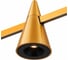 Магнитный трековый светильник ST Luce FARM Золотистый LED 1*5W 4000K 272Lm Ra90 60 IP20 D70xH1 ST813.246.05 1