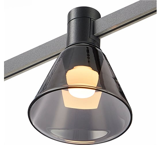 Магнитный трековый светильник ST Luce FARM Черный LED 1*3W 4000K 78Lm Ra90 120 IP20 D90xH102 2 ST814.446.03