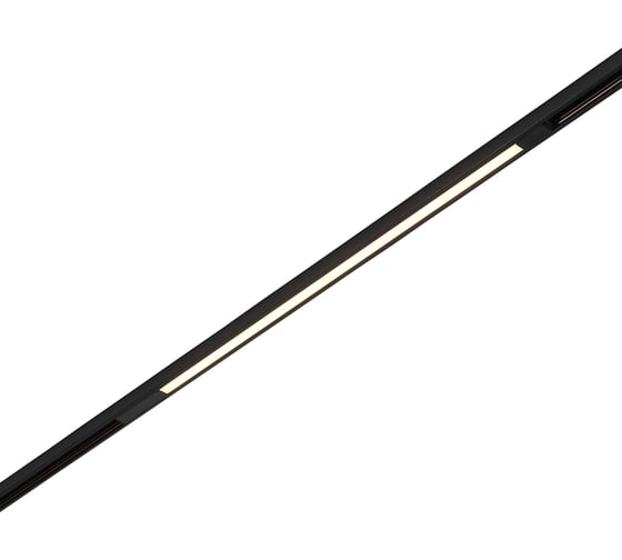 Магнитный трековый светильник ST Luce Черный LED 1*20W 3000K 1300Lm Ra90 120 IP20 L606xW22xH4 ST1360.436.20