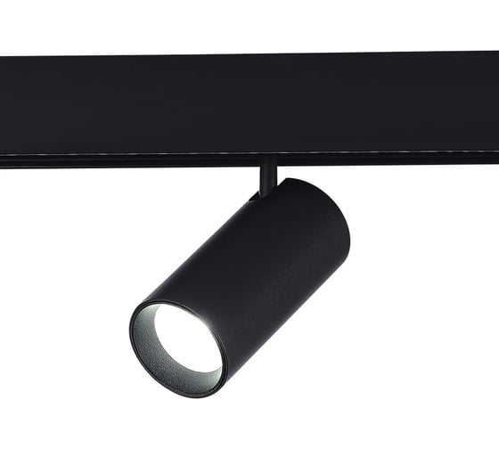 Магнитный трековый светильник ST Luce Черный LED 1*12W 4000K 1 020Lm Ra90 36о IP20 D44xH130 ST365.446.12.1