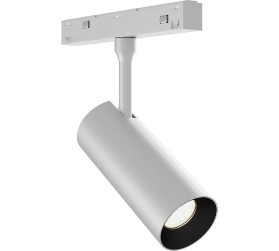 Трековый светильник ST luce белый LED 1*12W 4000K 1000Lm Ra90 IP20 D45xH102 48V ST1365.546.12_DIM