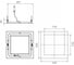 Светодиодный светильник Diora Downlight Square 18/1800 1800лм 18Вт 4000K IP40 0,8PF 80Ra Кп<5 DDlS18 3