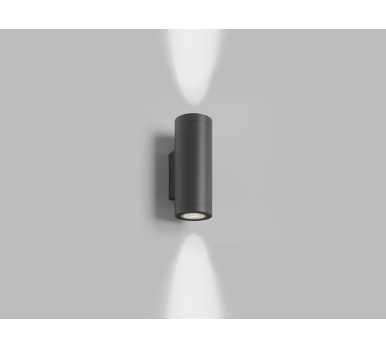 Настенный уличный светильник Lumker Акцент 7Wx2-220V-WW-IP65 00-00045677