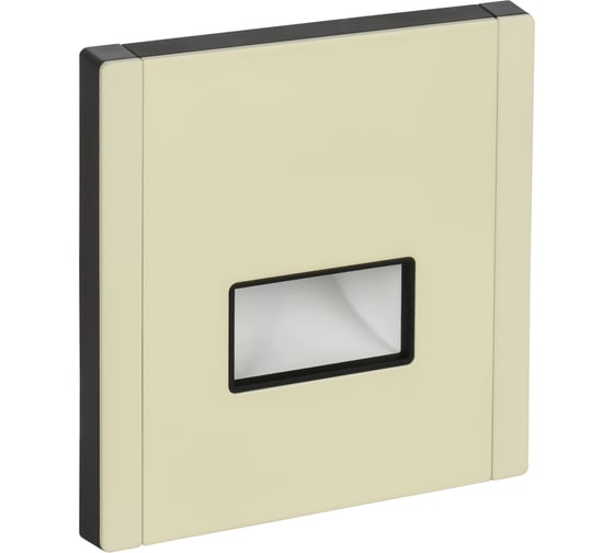 Подсветка LED встраиваемая IEK FORTE&PIANO FP857M металл, слоновая кость FP-FL20-M-K41