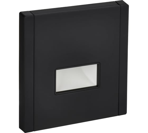 Подсветка LED встраиваемая IEK FORTE&PIANO FP157M металл, черный FP-FL20-M-K02