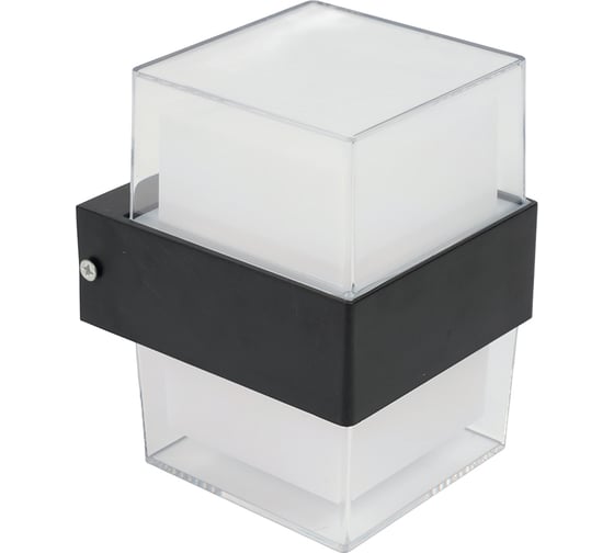 Светильник уличный светодиодный FERON .One DH2402-P, 10W, 720Lm, 3000K, черный, пластик 53391