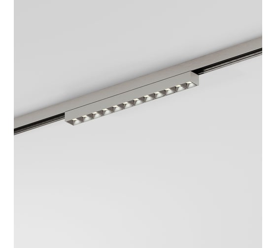 Трековый светильник Elektrostandard Line Magnetic 10W 3000K 85528/01 никель a072704