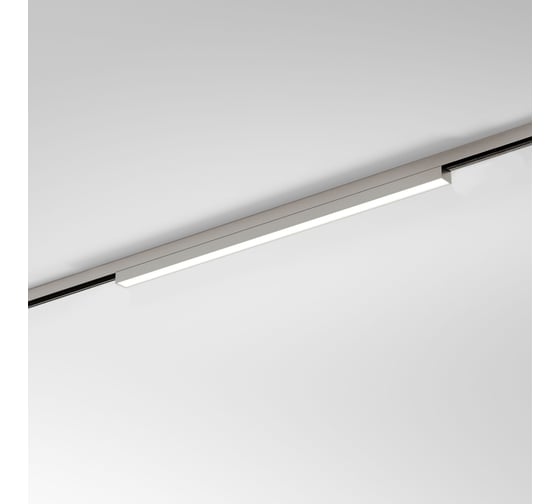 Трековый светильник Elektrostandard Line Magnetic 12W 4000K 85526/01 никель a072701