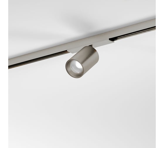 Трековый светильник Elektrostandard Line Magnetic 10W 4000K 85525/01 никель a072699