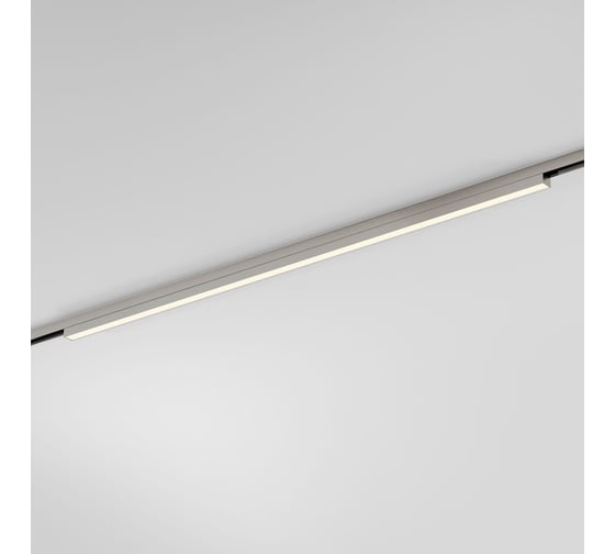 Трековый светильник Elektrostandard Line Magnetic 24W 3000K 85527/01 никель a072702