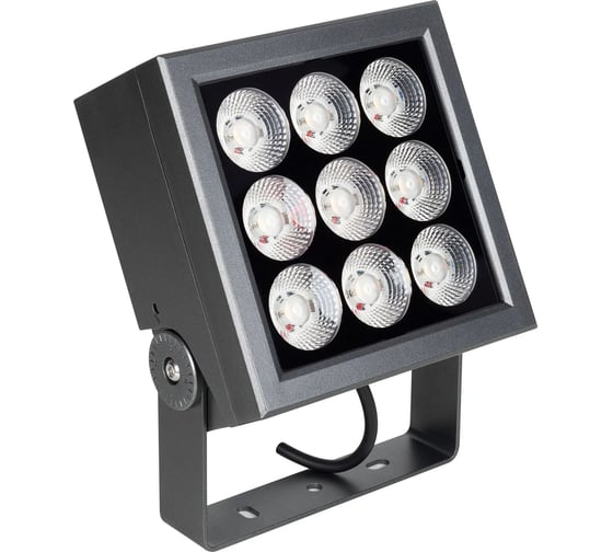 Прожектор Arlight KT-BLOCK-S185x185-36W RGBW-Day, IP66, металл, 1шт 066389