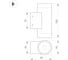 Светильник Arlight LGD-RAY-WALL-TWIN-R65-2x12W Day4000 1шт 044232(1) 5
