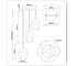 Подвесной светильник Ambrella Light High Light LH11151 7