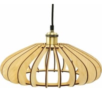 Подвесной светильник из дерева GLANZEN ART-0009-60-nude mini-pear КА-00007431