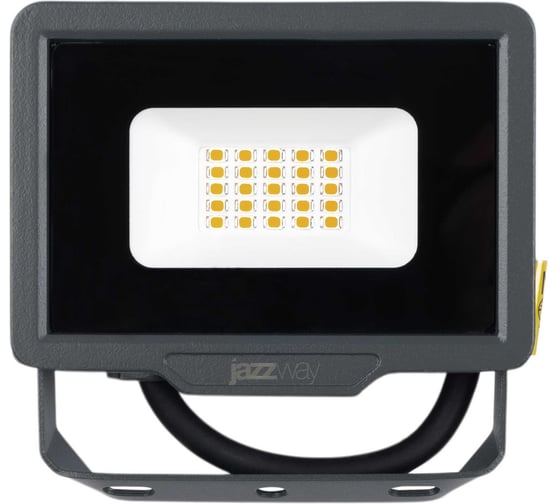 Прожектор светодиодный Jazzway PFL- C3 20Вт (compact) RED IP65 закаленное прозрачное стекло 5080102