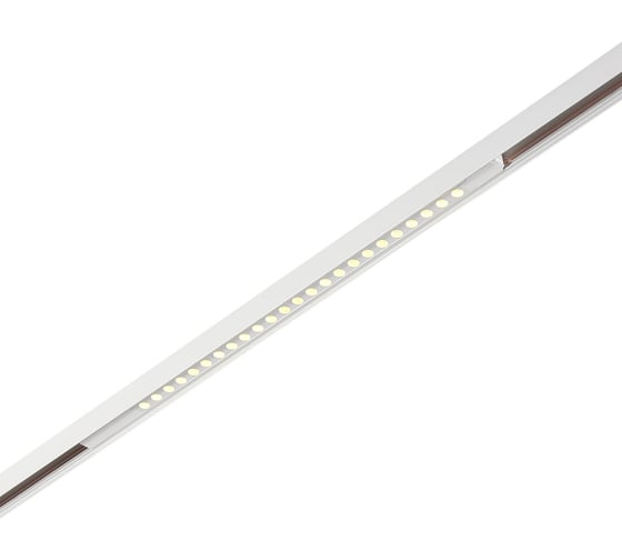 Магнитный трековый светильник ST luce Белый LED 1х24W 3000K 1 009Lm Ra>90 36о IP20 L222xW22xH ST1361.536.24