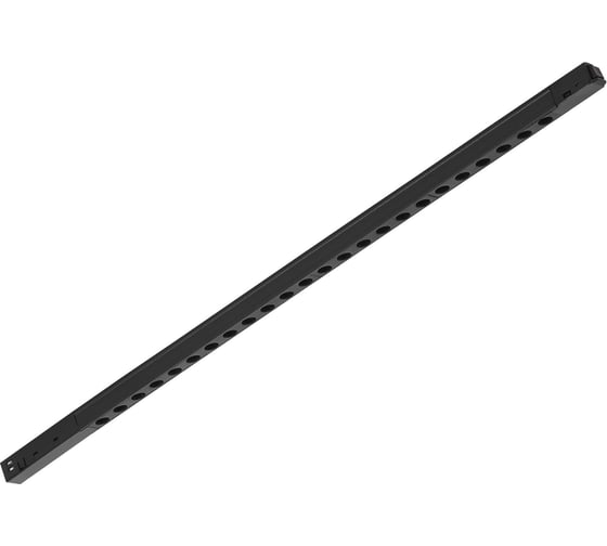Магнитный трековый светильник ST luce Черный LED 1х24W 4000K 1 009Lm Ra>90 36о IP20 L222xW22xH ST1361.446.24