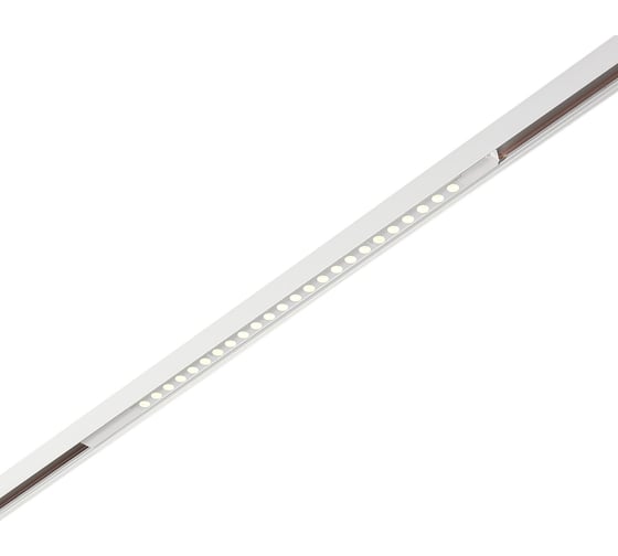 Магнитный трековый светильник ST luce Белый LED 1х24W 4000K 1 009Lm Ra>90 36о IP20 L222xW22xH ST1361.546.24