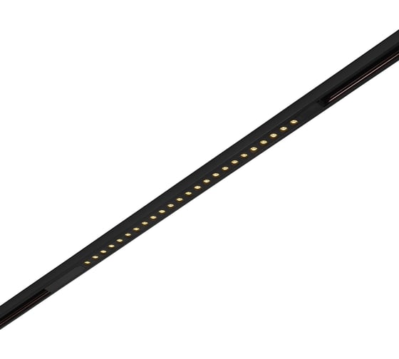 Магнитный трековый светильник ST luce Черный LED 1х24W 3000K 1 407Lm Ra>90 36о IP20 L331xW22xH ST1361.436.24