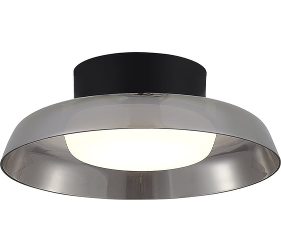 Светильник потолочный ST luce черный/дымчатый, белый LED 1*36W 3000K SL6019.412.01